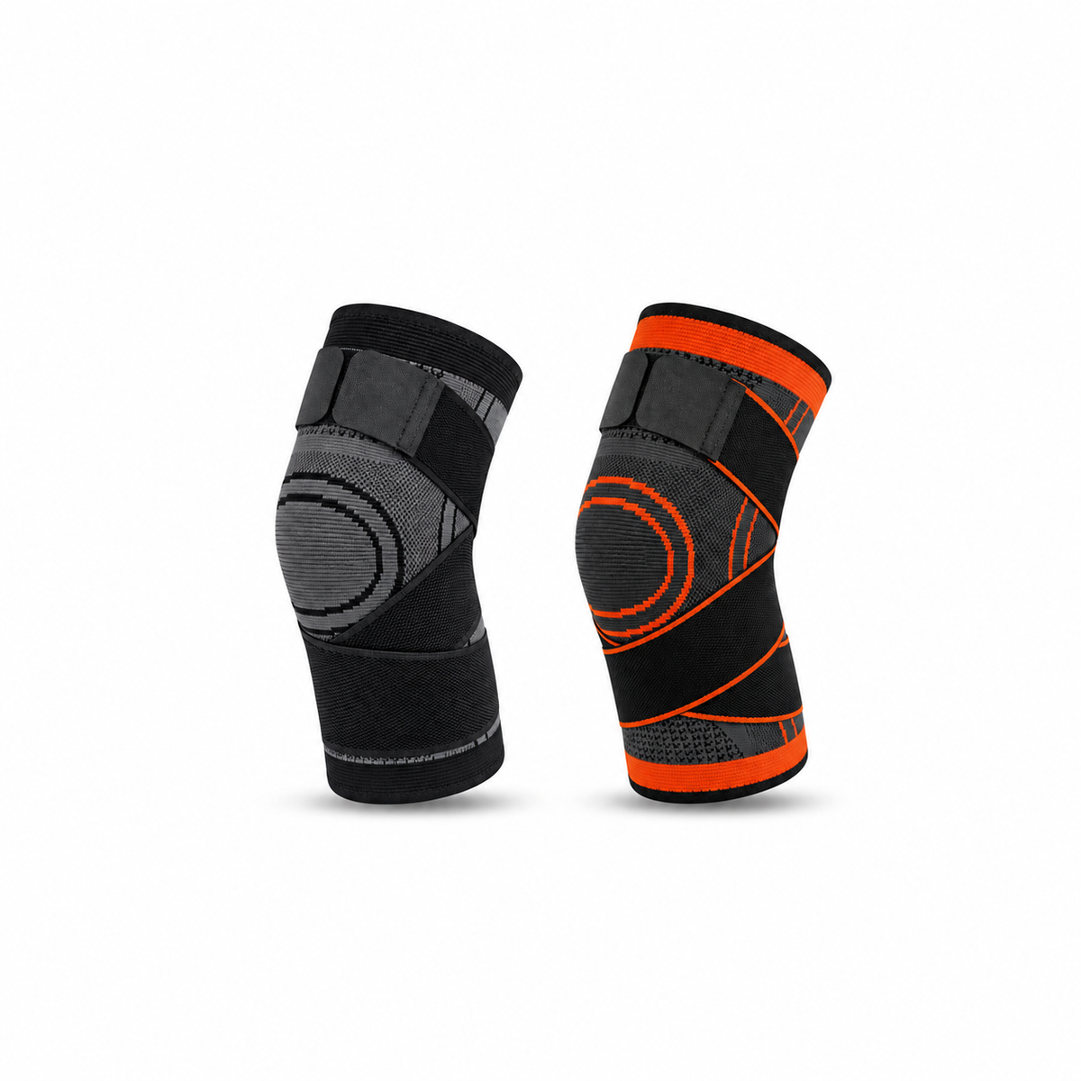 Joelheira Ortopédica de Alta Compressão com Velcro | Suporte e Proteção para Esportes e Alívio de Dores | StabiliPro™