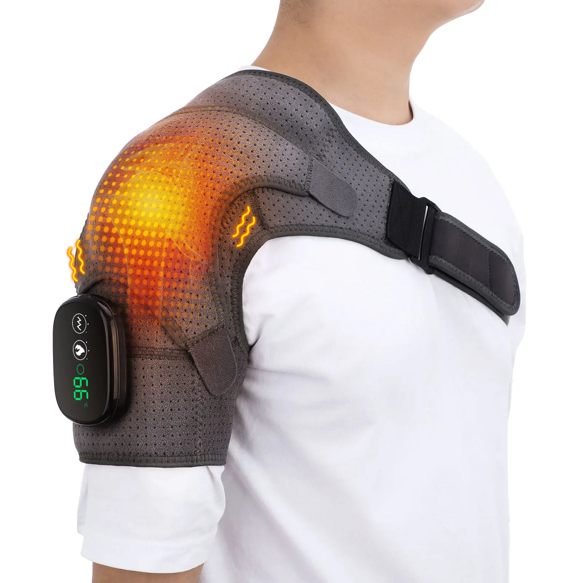 Ombreira Ortopédica Massageadora com Aquecimento | OmbroFlex™