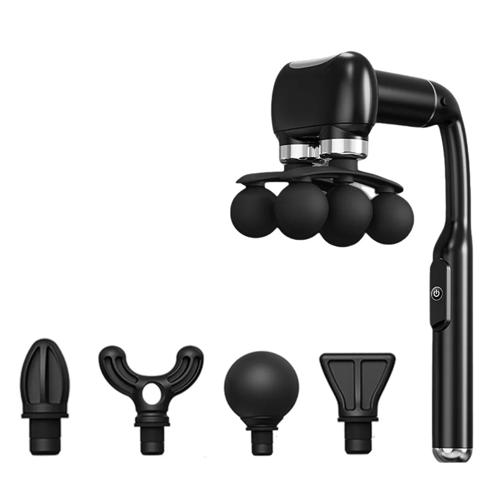 Pistola Massageadora de 6 Cabeças | MassagePro®
