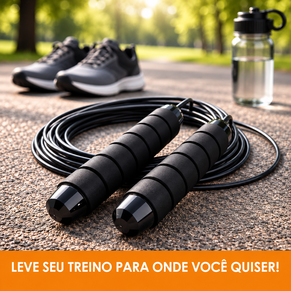 Corda de Pular em Nylon Ajustável | JumpPro™