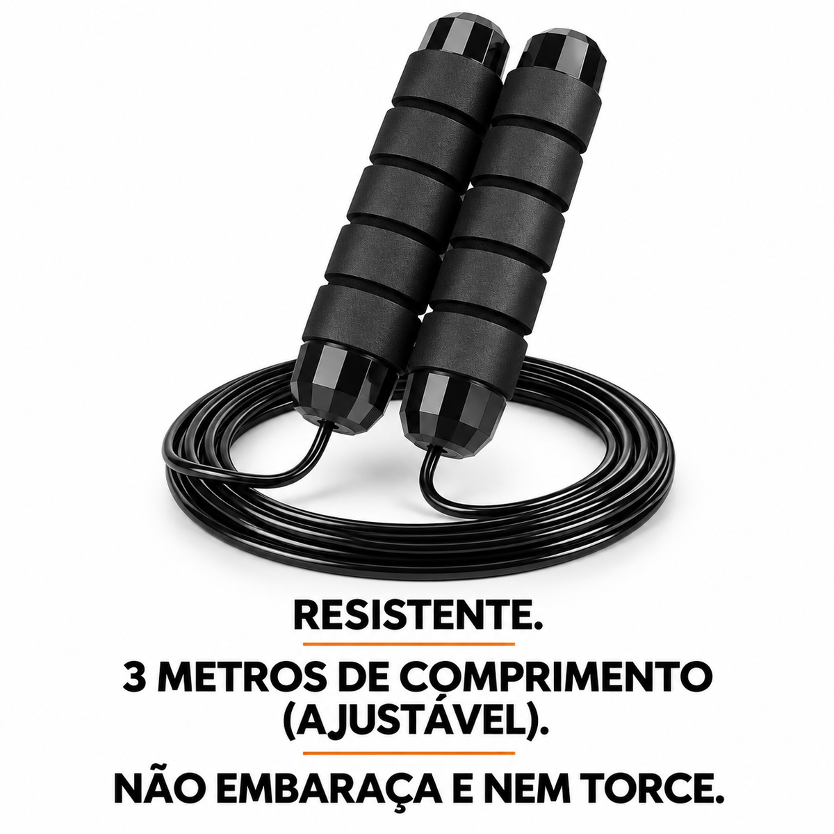 Corda de Pular em Nylon Ajustável | JumpPro™