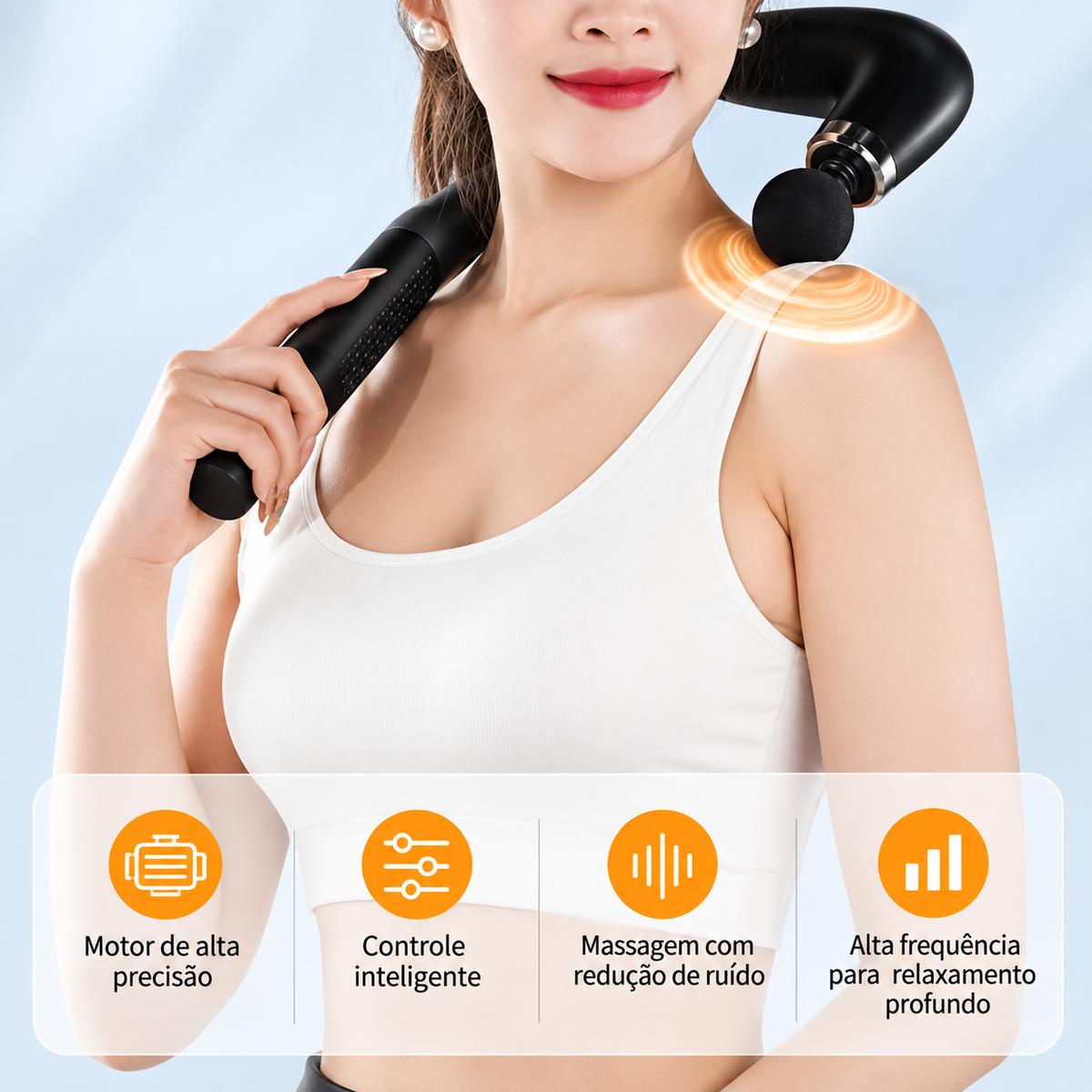 Massageador Corporal de Longo Alcance | MassageReach®
