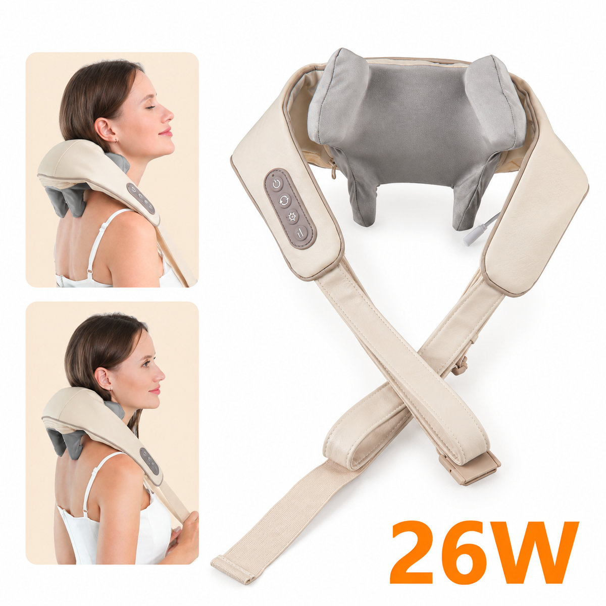 Massageador de Pescoço Inteligente | Relaxamento Profundo e Terapêutico | PulseCare™