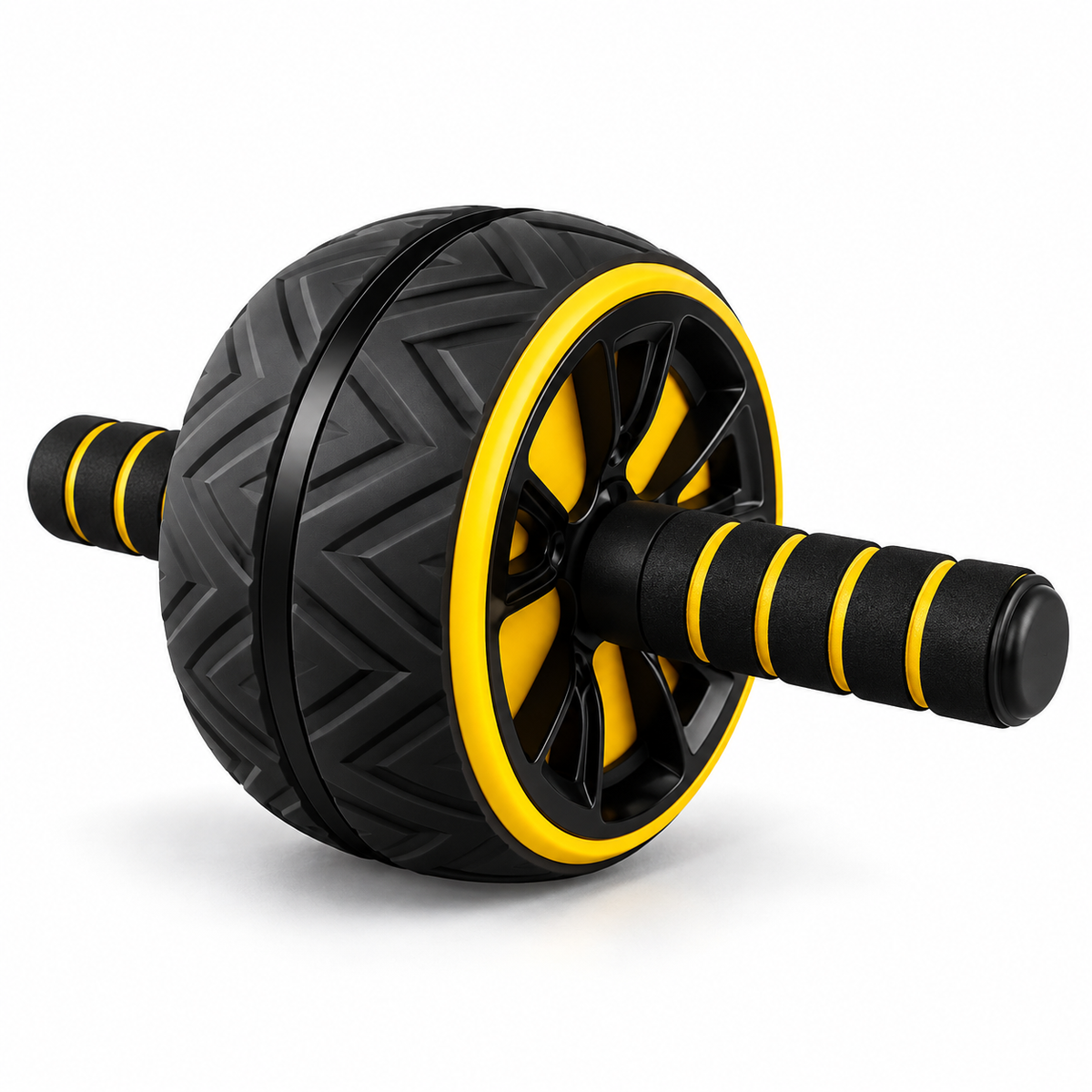 Roda Abdominal com Empunhadura Antiderrapante | RollFitPro™