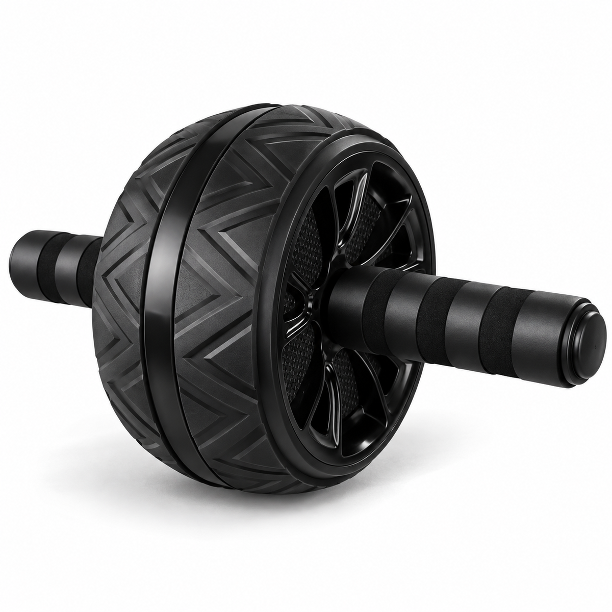 Roda Abdominal com Empunhadura Antiderrapante | RollFitPro™